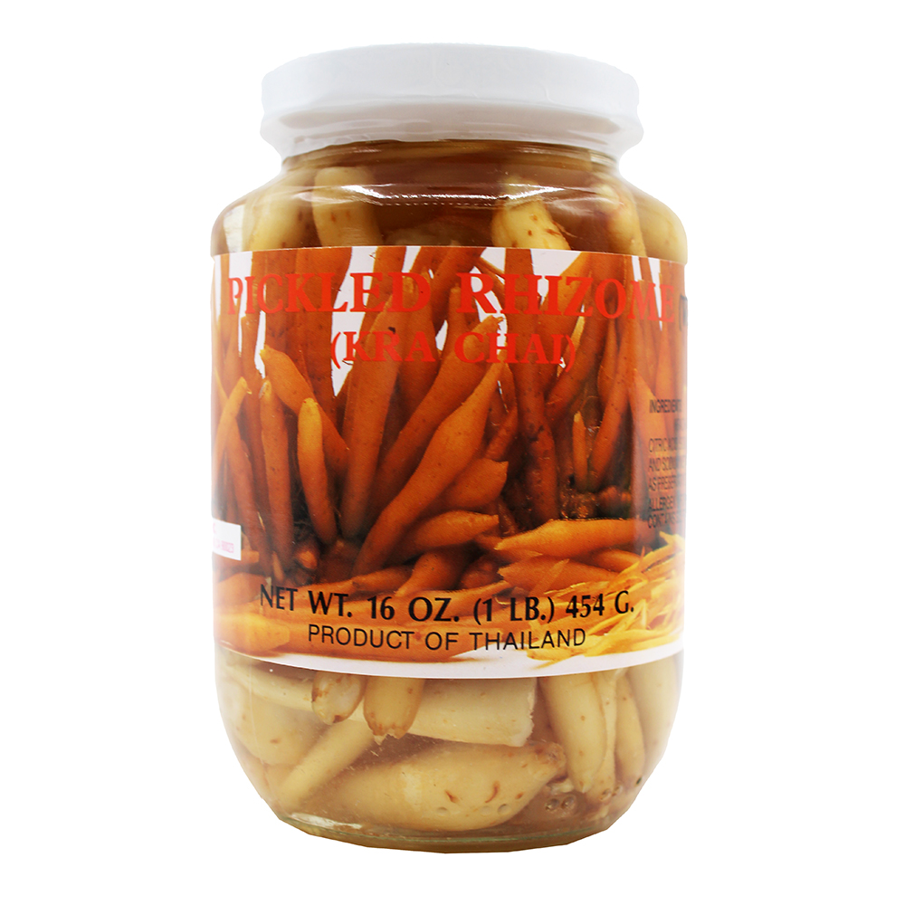DOUBLE HORSES Pickled Rhizome (Whole)Krachai 16 OZ
