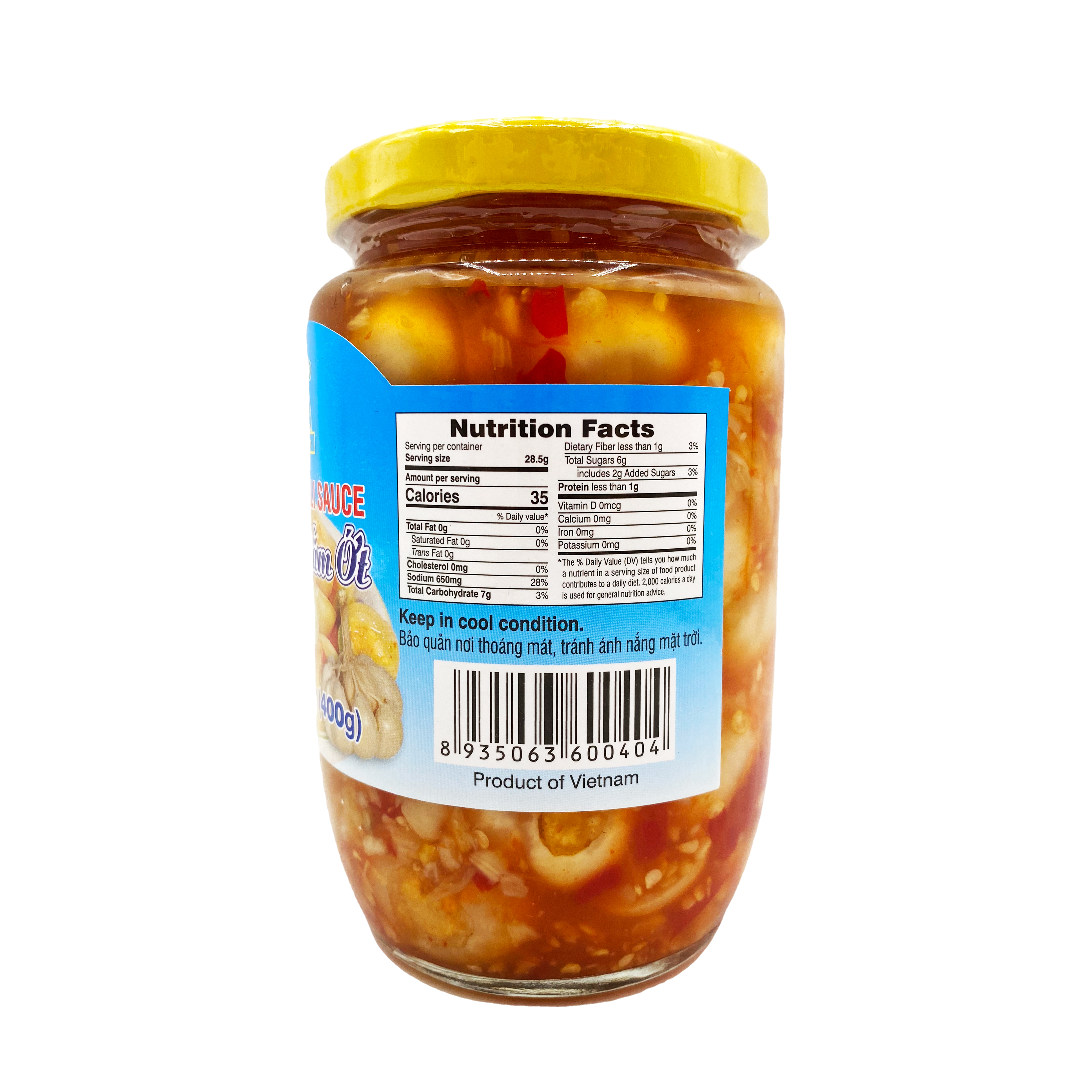 TWIN DOLPHIN Eggplant In Chili Sauce / Ca Phao Dam Ot 14 OZ