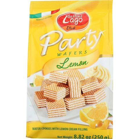 GASTONE LAGO Party Wafers Lemon 8.82 OZ
