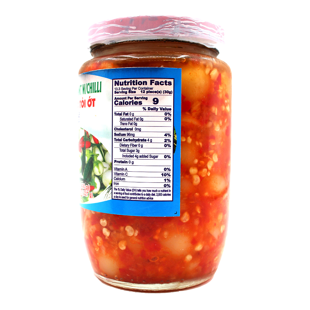 BUTTERFLY Pickled Thai Eggplant With Chili / Mam Ca Phao Toi Ot 14 OZ