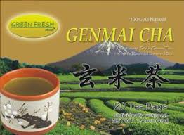 GREEN FRESH Genmai Cha Box 100 Packs