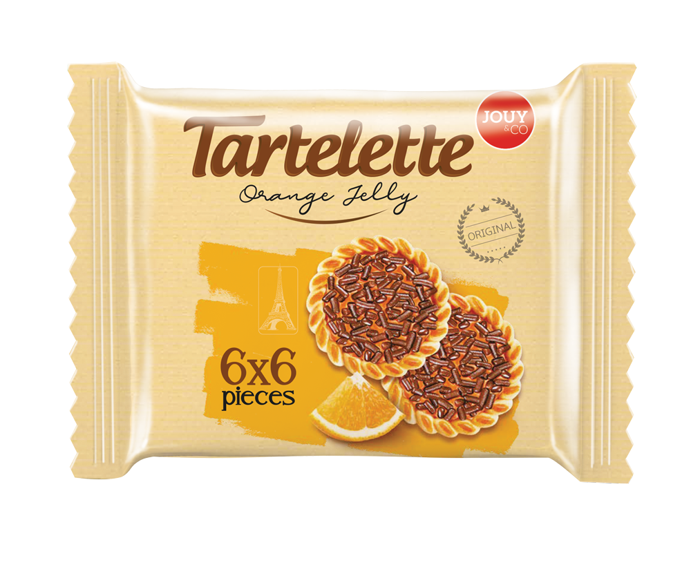 JOUY& CO Tartelette Orange Jelly Biscuit 9 OZ