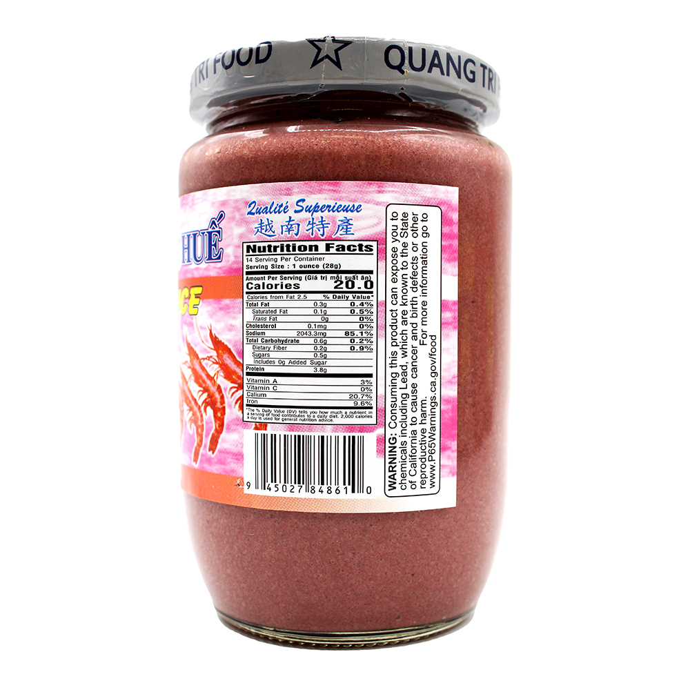 QUANG TRI Fish Sauce / Mam Ruoc Hue 16 OZ