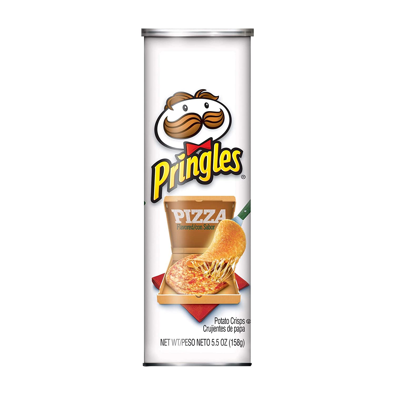 PRINGLES Pizza Potato Crisps 5.5 Oz