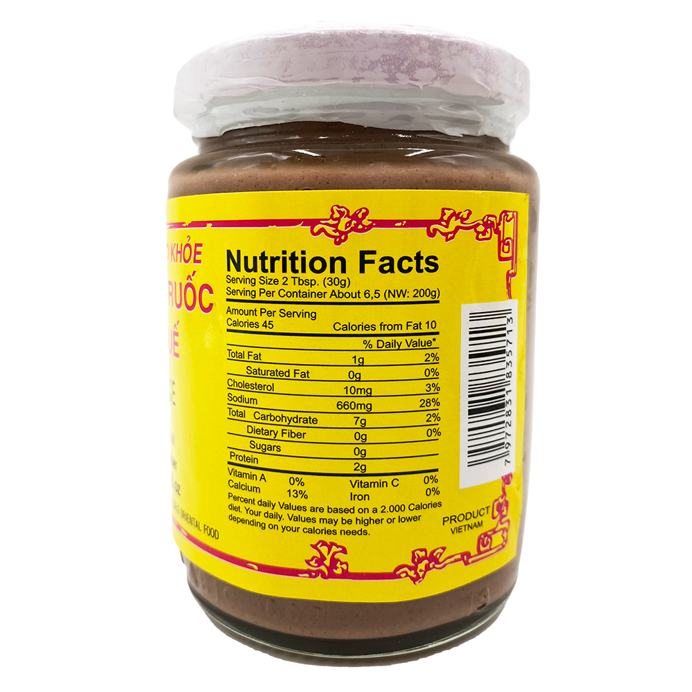 BA GIAO KHOE Fish Sauce / Mam Ruoc Hue 8 OZ