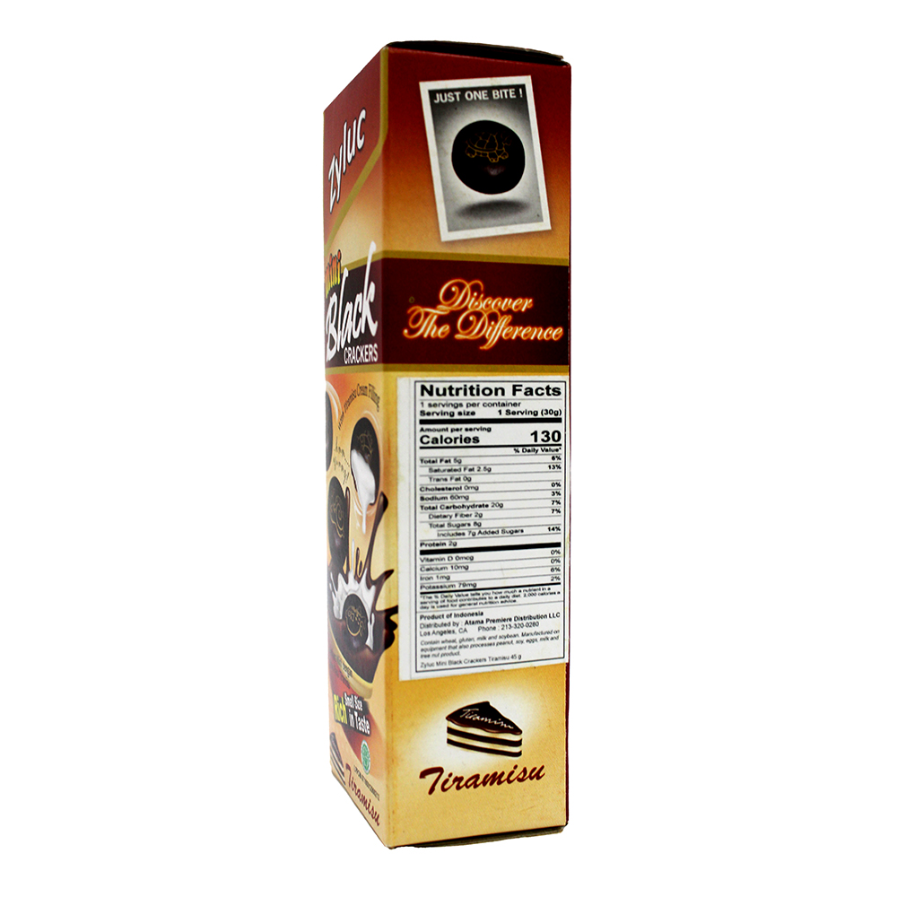 ZYLUC Mini Black Crackers 45 Gr