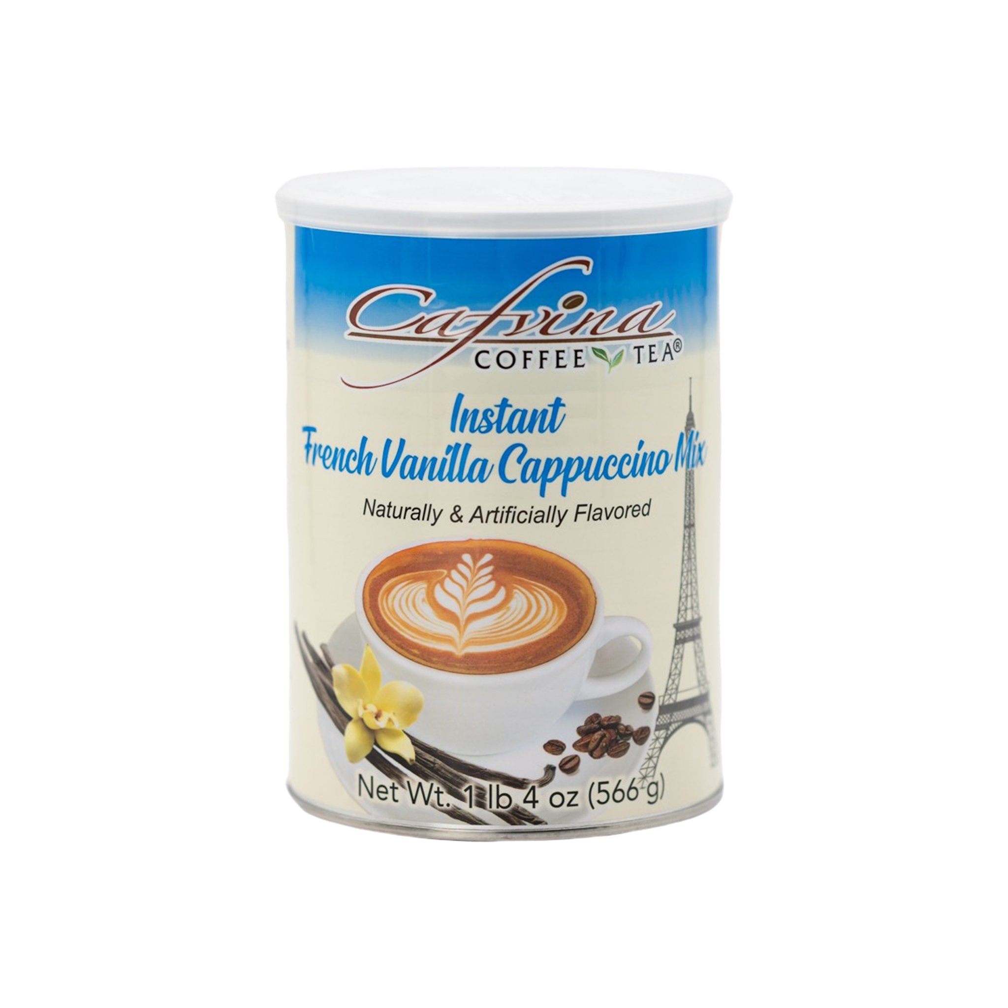 CAFVINA Instant French Vanilla Cappuccino Mix 566 G