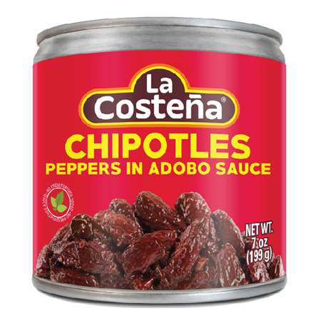 LA COSTNA Chipotle Peppers In Adobo Sauce 7 OZ