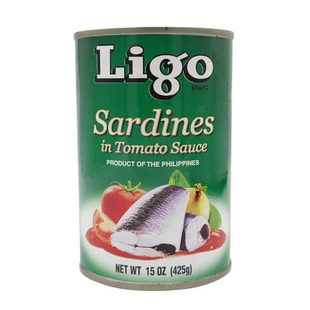 LIGO Sardines In Tomato Sauce 15 OZ