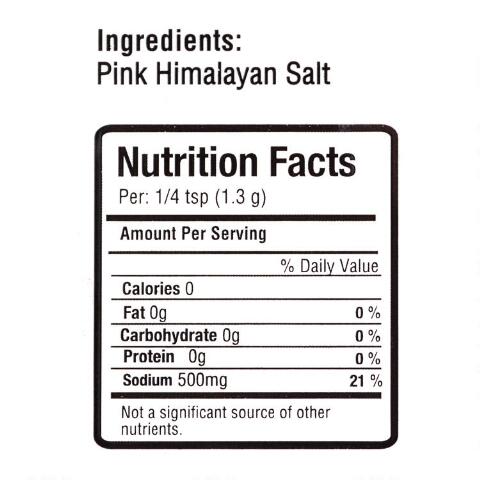 PALERMO Himalayan Pink Salt With Grinder 12.9 OZ