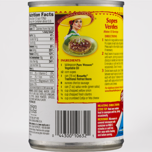 ROSARITA Traditional Refried Beans 16 OZ
