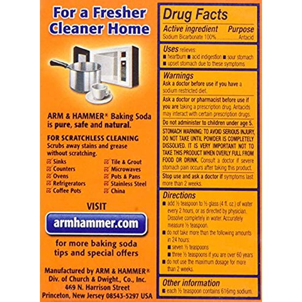 ARM & HAMMER Pure Baking Soda 8 OZ