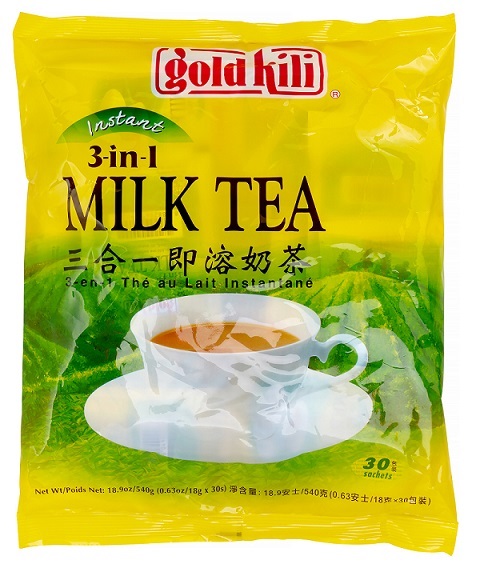 GOLD KILI Instant Milk Tea 3 In 1 MILK TEA 18.9 OZ