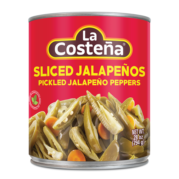 LA COSTENA Pickled Jalapeno Peppers Sliced 28 OZ