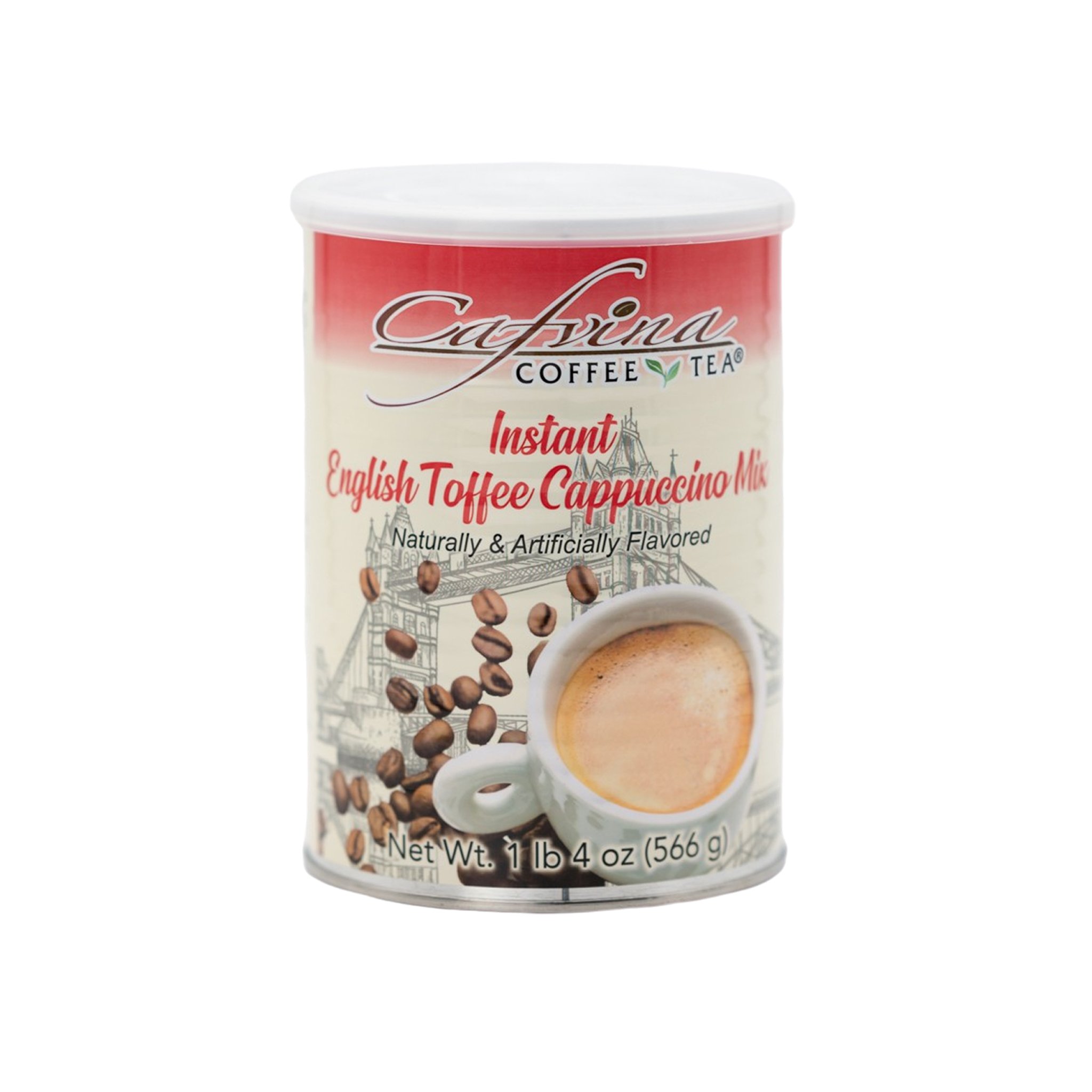 CAFVINA Instant English Toffee Cappuccino Mix 566 Gr