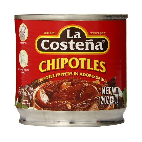 LA COSTENA CHIPOTLES Pepper In Adobo Sauce 12 OZ