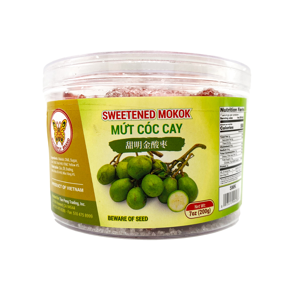BUTTERFLY Sweetened Mokok / Mut Coc Cay 7 Oz
