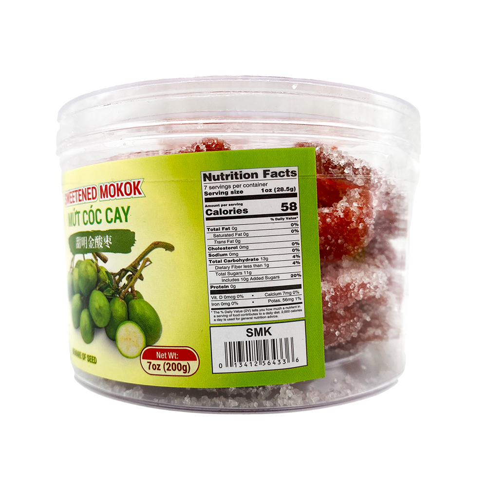BUTTERFLY Sweetened Mokok / Mut Coc Cay 7 Oz