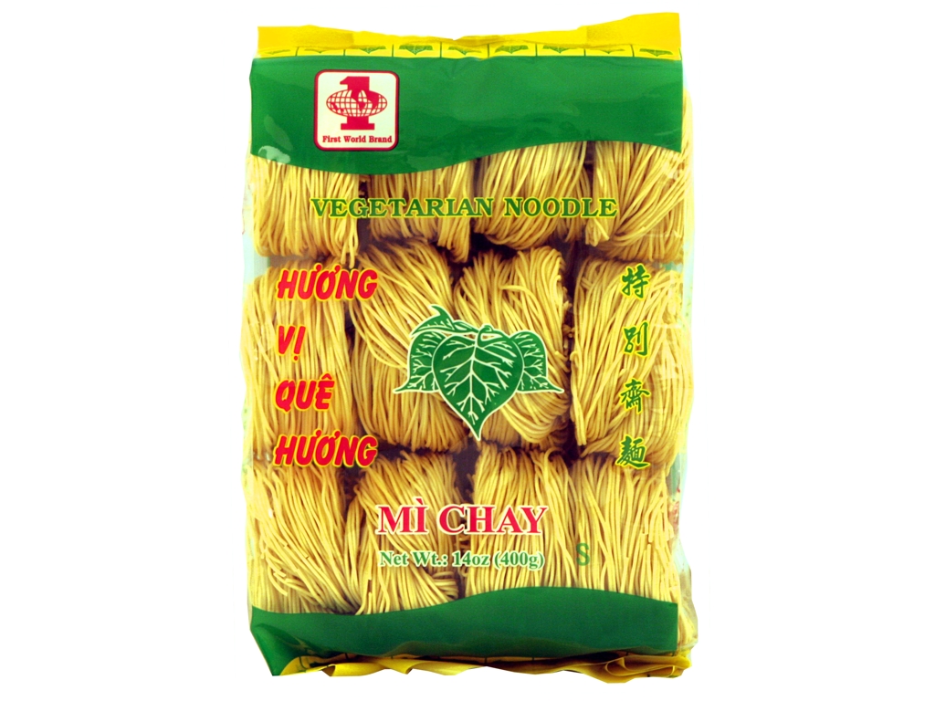 FIRST WORLD Vegetarian Noodle (S) / Mi Chay 14 OZ