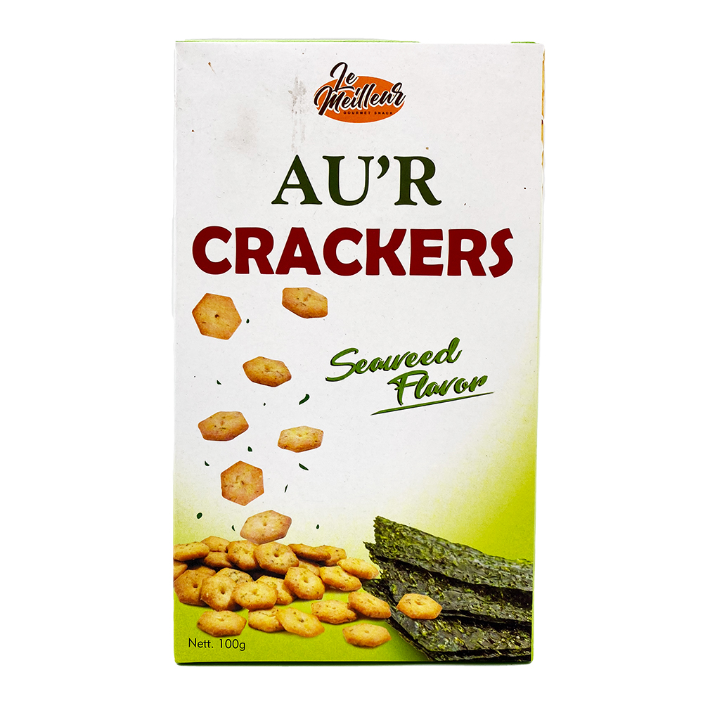 LE MEILLEUR Au'r Crackers Seaweed 3.5 Oz