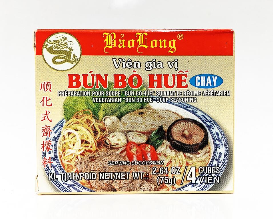 BAOLONG Vegetarian "Bun Bo Hue" Soup Seasoning / Bun Bo Hue Chay 2.7 OZ