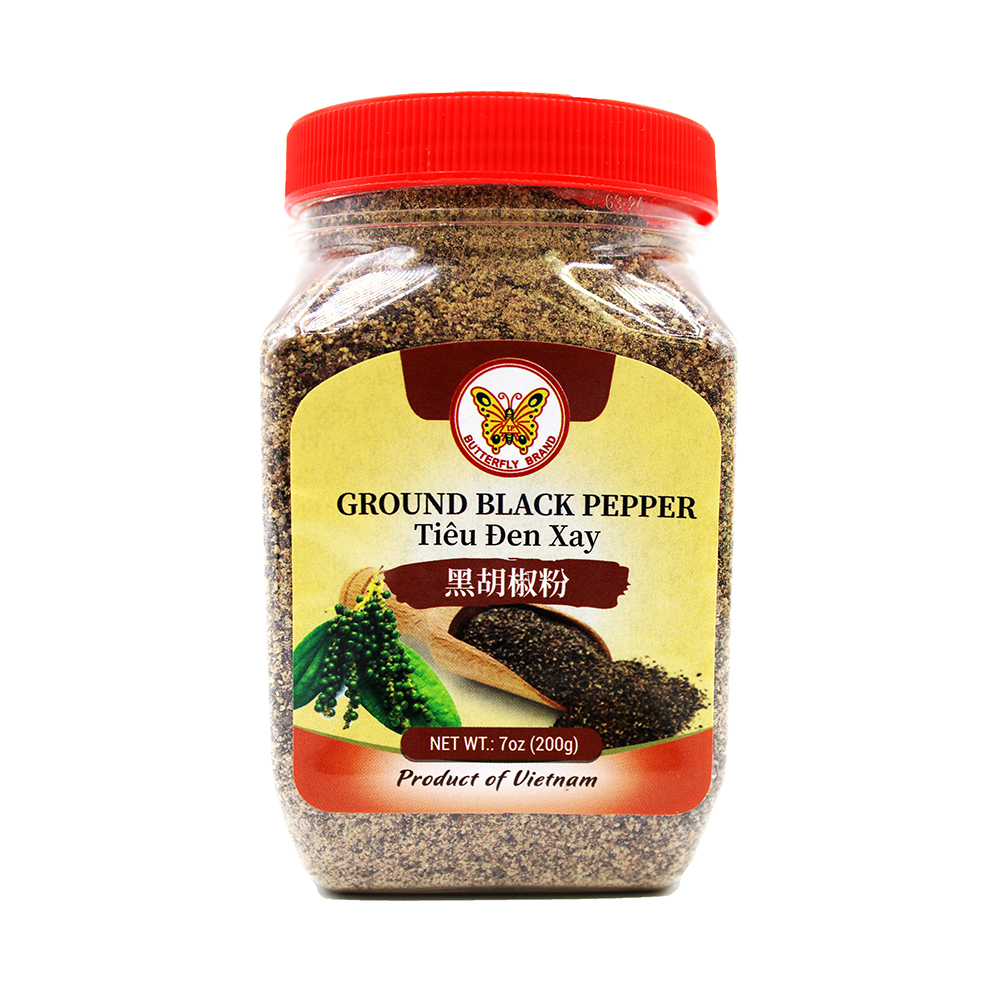 BUTTERFLY Ground Black Pepper/ Tieu Den Xay 7 OZ