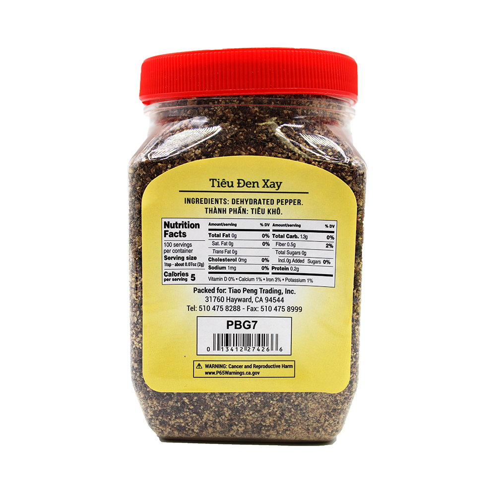 BUTTERFLY Ground Black Pepper/ Tieu Den Xay 7 OZ