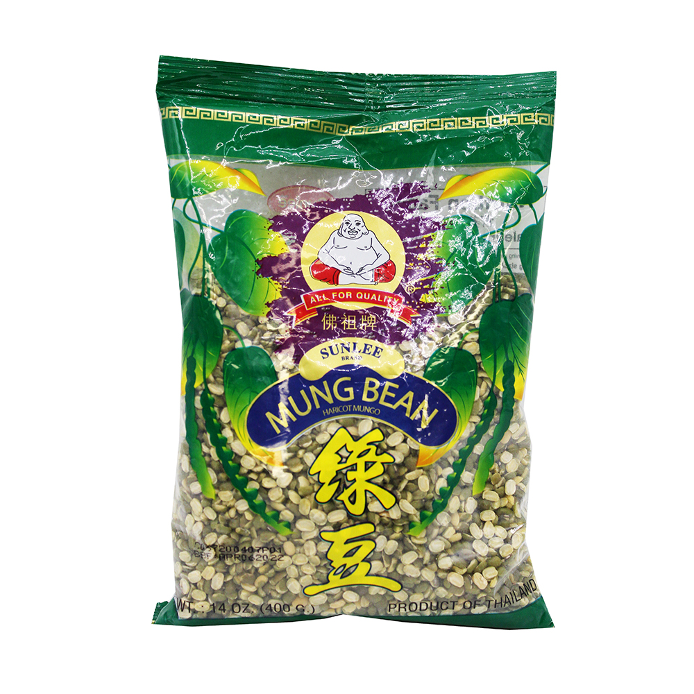 SUNLEE Mung Bean Haricot Mungo Splited 14 Oz