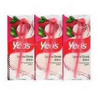 YEO'S Lychee Drink 8.8 OZ (250 ML) 6PK