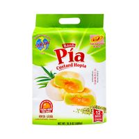 TAN HUE VIEN Lava Custard & Pandan Pia Cake / Banh Pia Kim Sa La Dua 16.8 OZ
