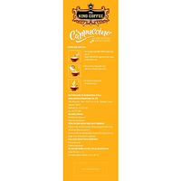TNI KING COFFEE Cappuccino French Vanilla Flavor/ Ca Phe Hoa Tan 8.46 OZ